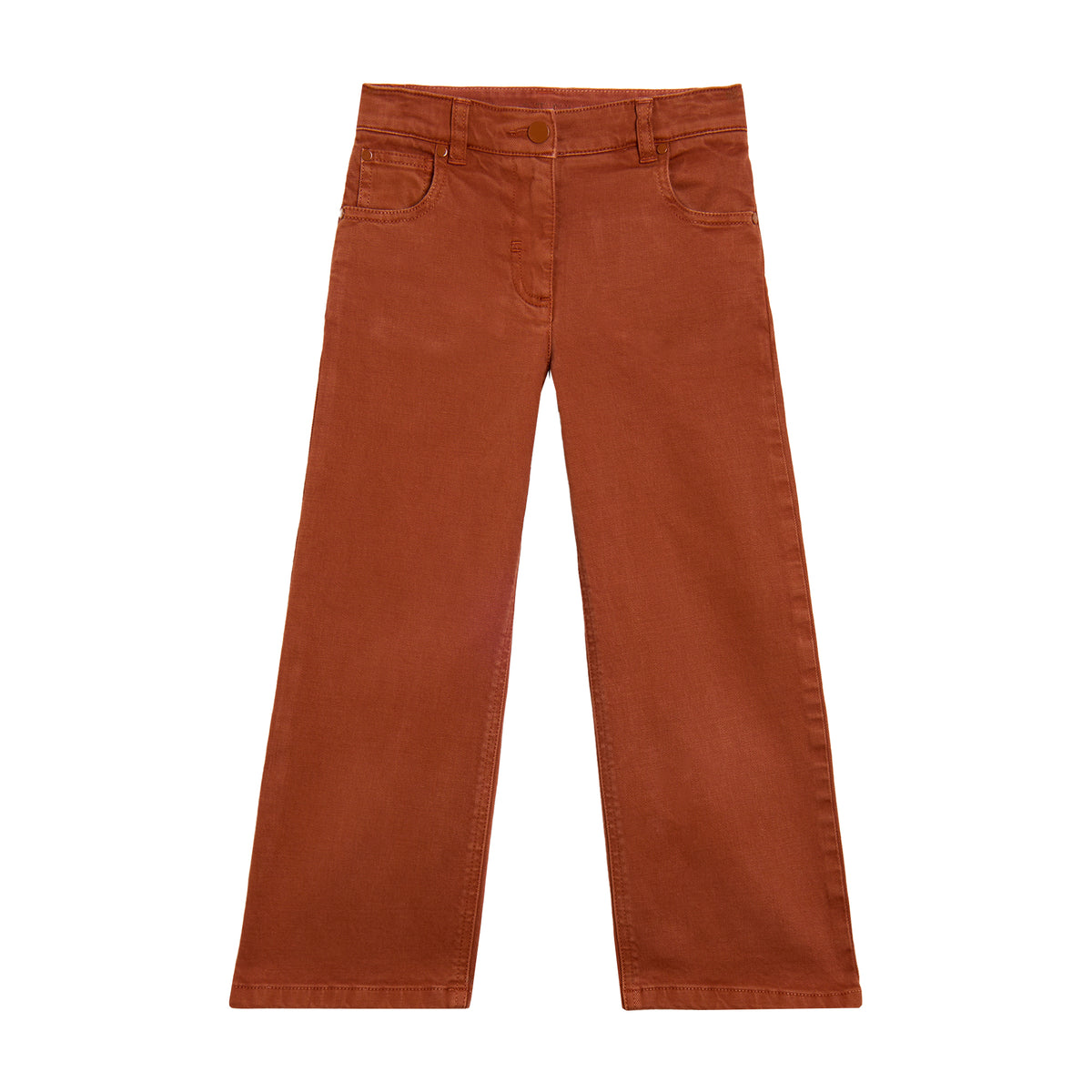 62B.TZ6C40_Z0156_307 # Παιδικό Τζιν Παντελόνι Rust