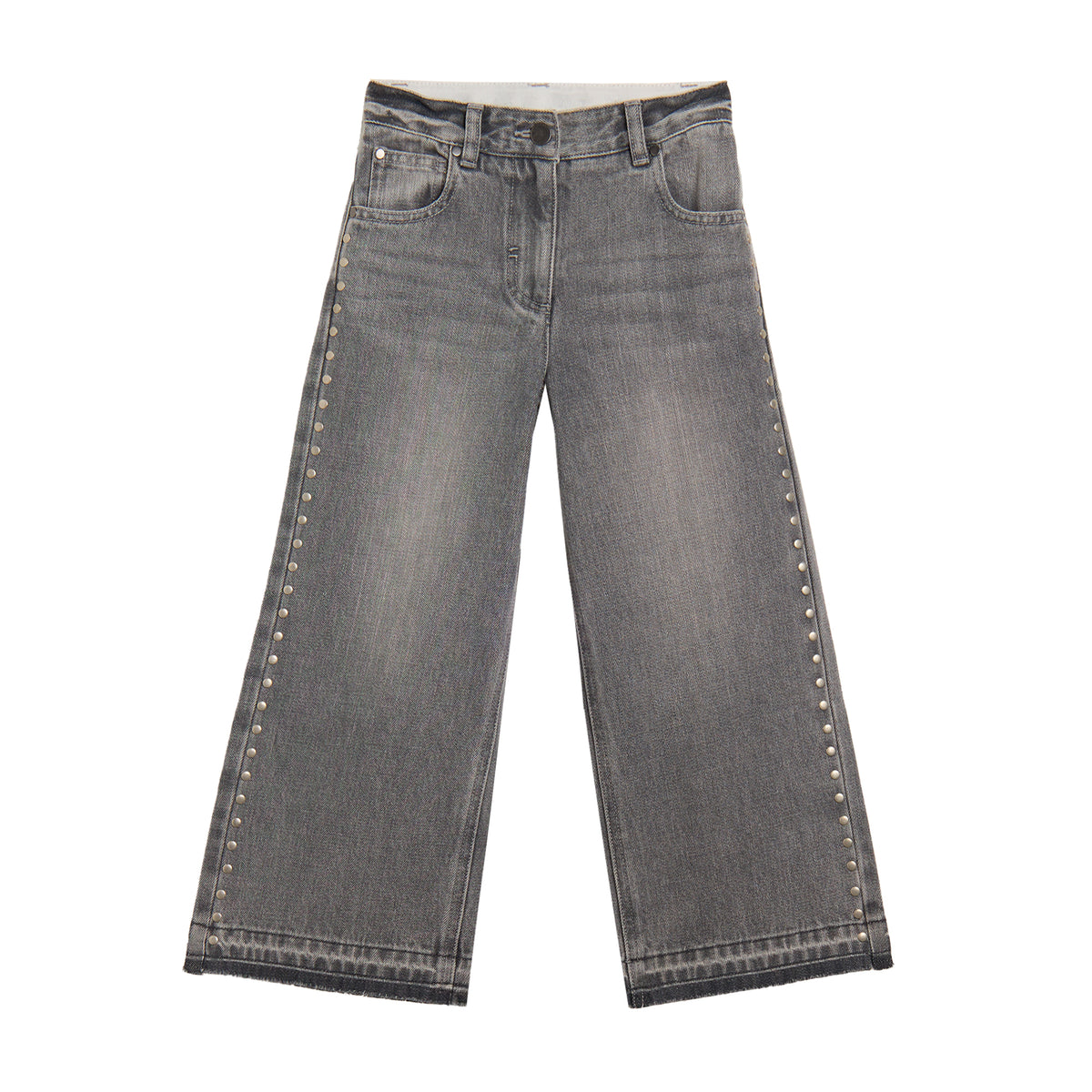 Kids Jeans with Snap Buttons