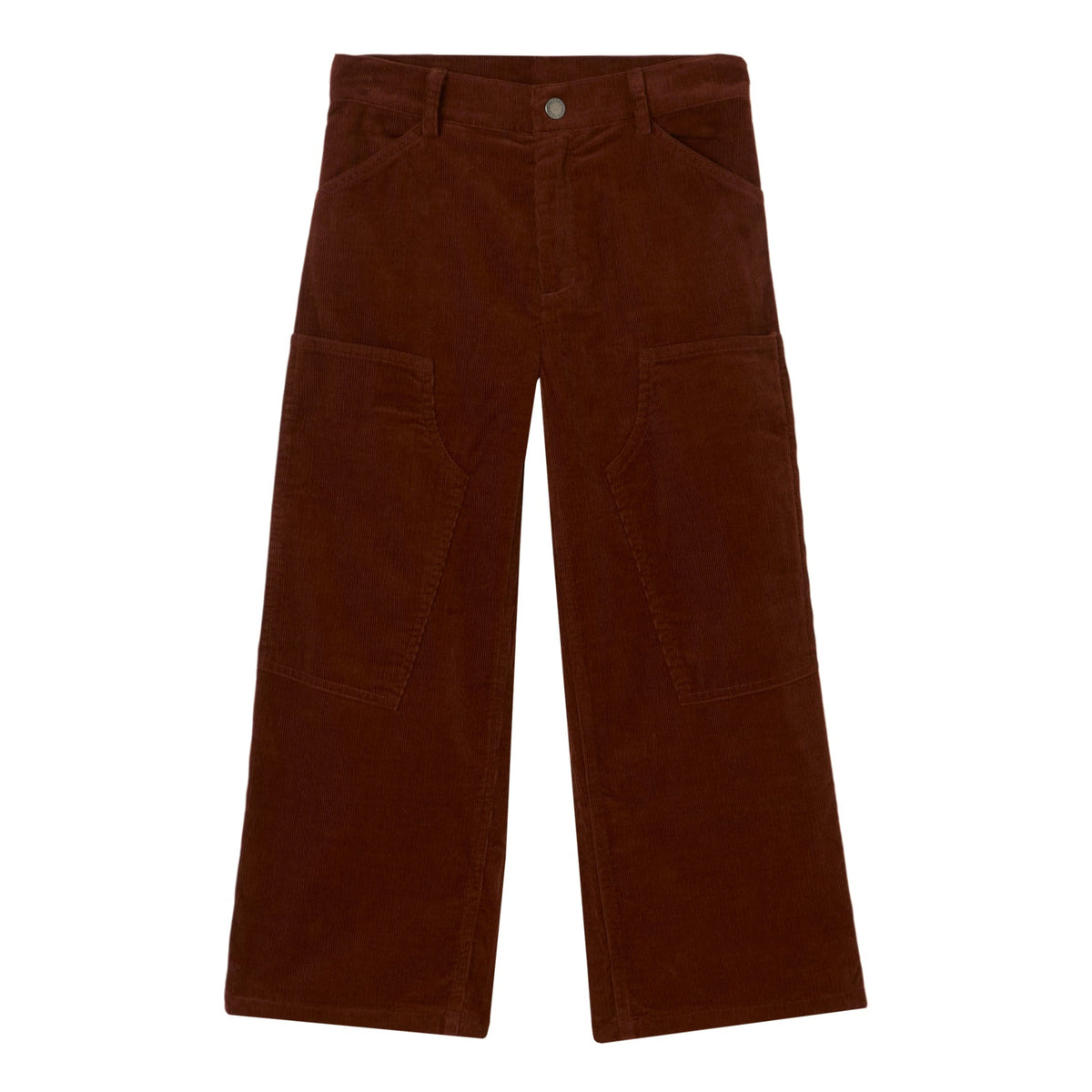 Kids Corduroy Trousers Brown
