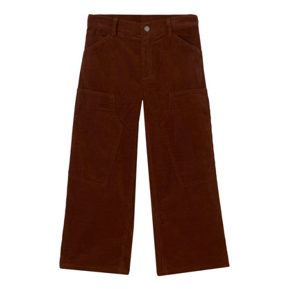 Kids Corduroy Trousers Brown
