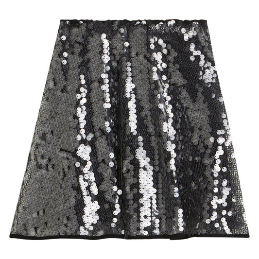 62B.TZ7B31_Z4129_930 # Παιδική Φούστα με Παγιέτες Black