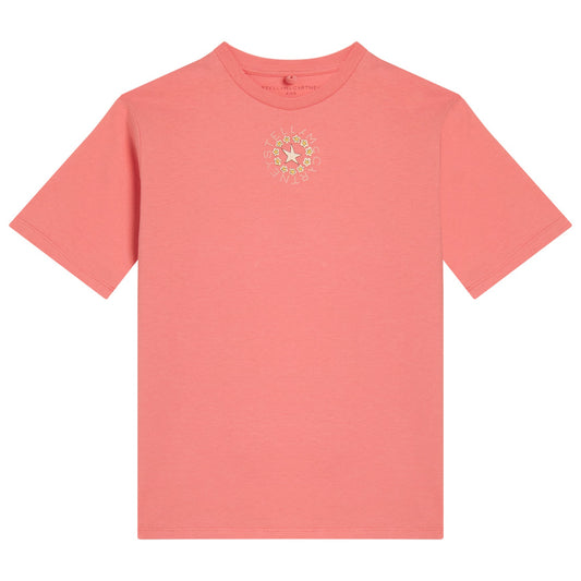 62B.TZ8D11_Z3931_51Q # Παιδική Κοντομάνικη Μπλούζα T-Shirt Star Peach