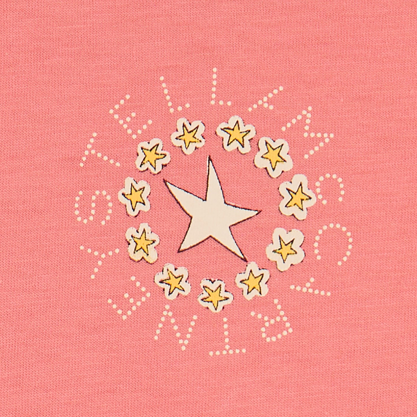 62B.TZ8D11_Z3931_51Q # Kids T-Shirt Star Peach