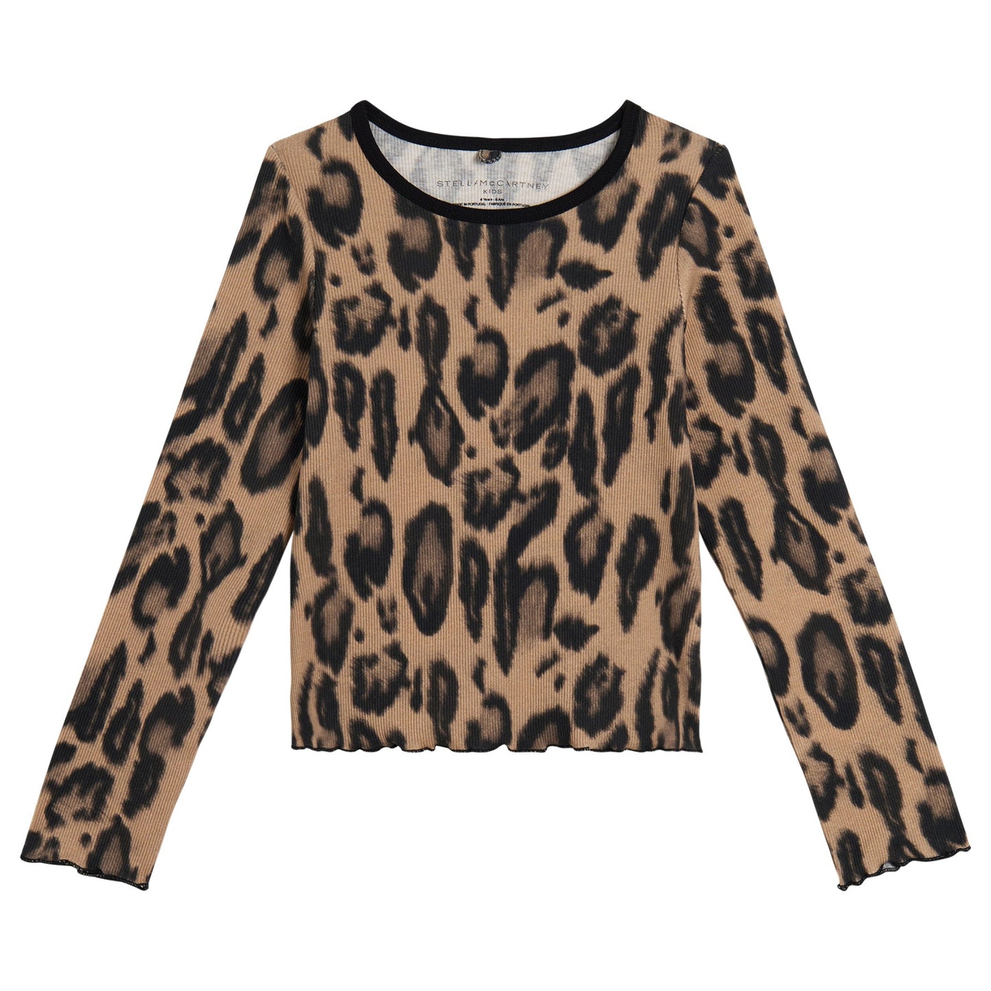 62B.TZ8D30_Z4038_132MC # Παιδική Μακρυμάνικη Μπλούζα Leopard