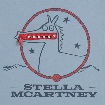 62B.TZ8P51_Z3772_61E # Παιδική Κοντομάνικη Μπλούζα T-Shirt Smiling Horse