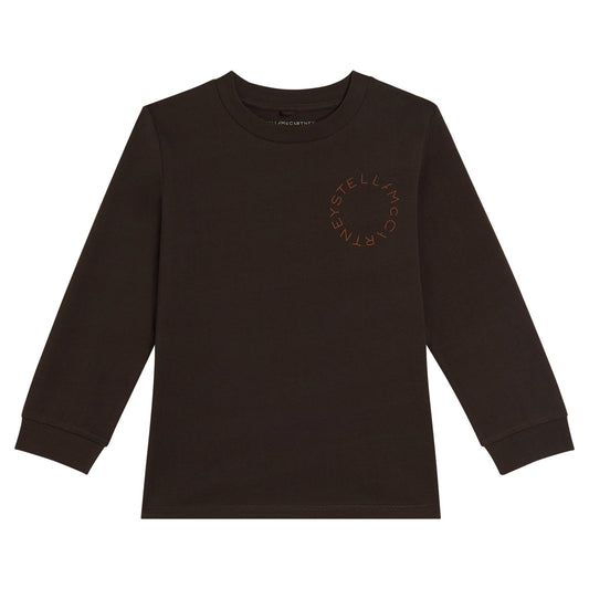 62B.TZ8R10_Z3772_921 # Παιδική Μακρυμάνικη Μπλούζα Charcoal Grey