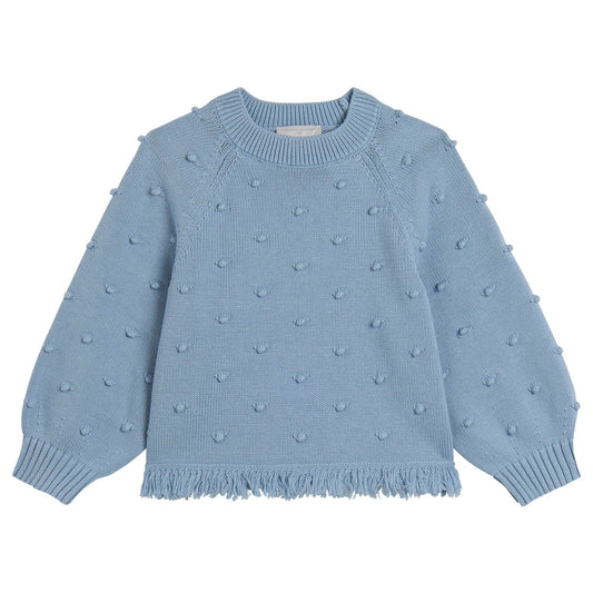 62B.TZ9A80_Z1528_61E # Παιδικό Πουλόβερ Soft Blue