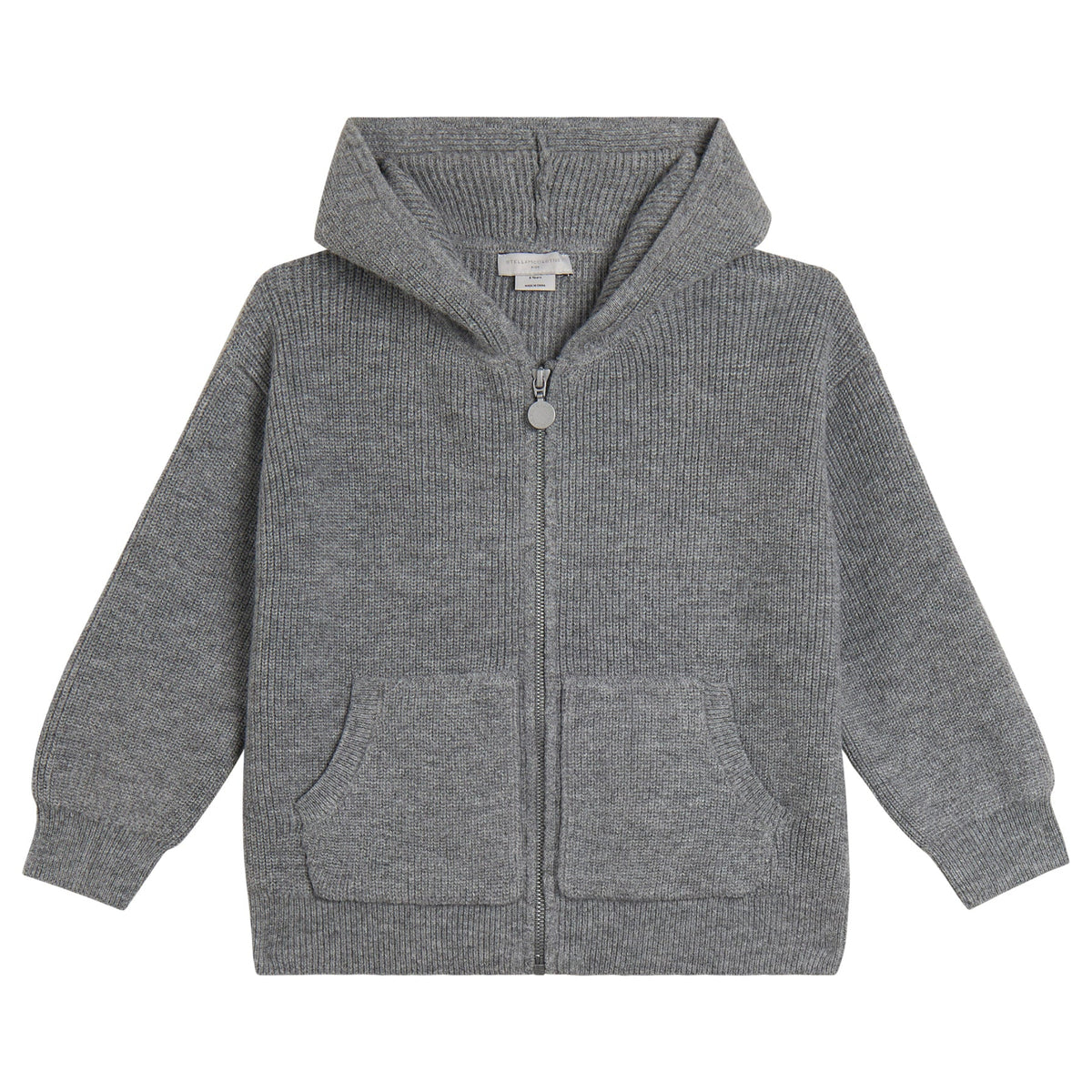 Kids Knitted Cardigan Grey