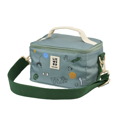 99.LW20235_2789 # Insulated Lunch Bag Toby Play Dusty Peppermint