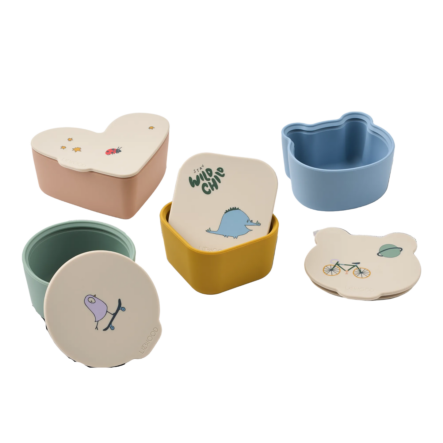 Set Snack Box Toto Tamtam Sandy 4 pcs