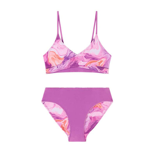 Παιδικό Μαγιώ Μπικίνι 2 Όψεων Electric Sunset