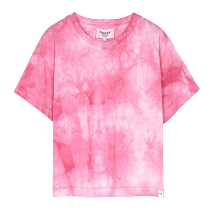 Παιδική Μπλούζα T-Shirt Tie Dye Queen Fuchsia
