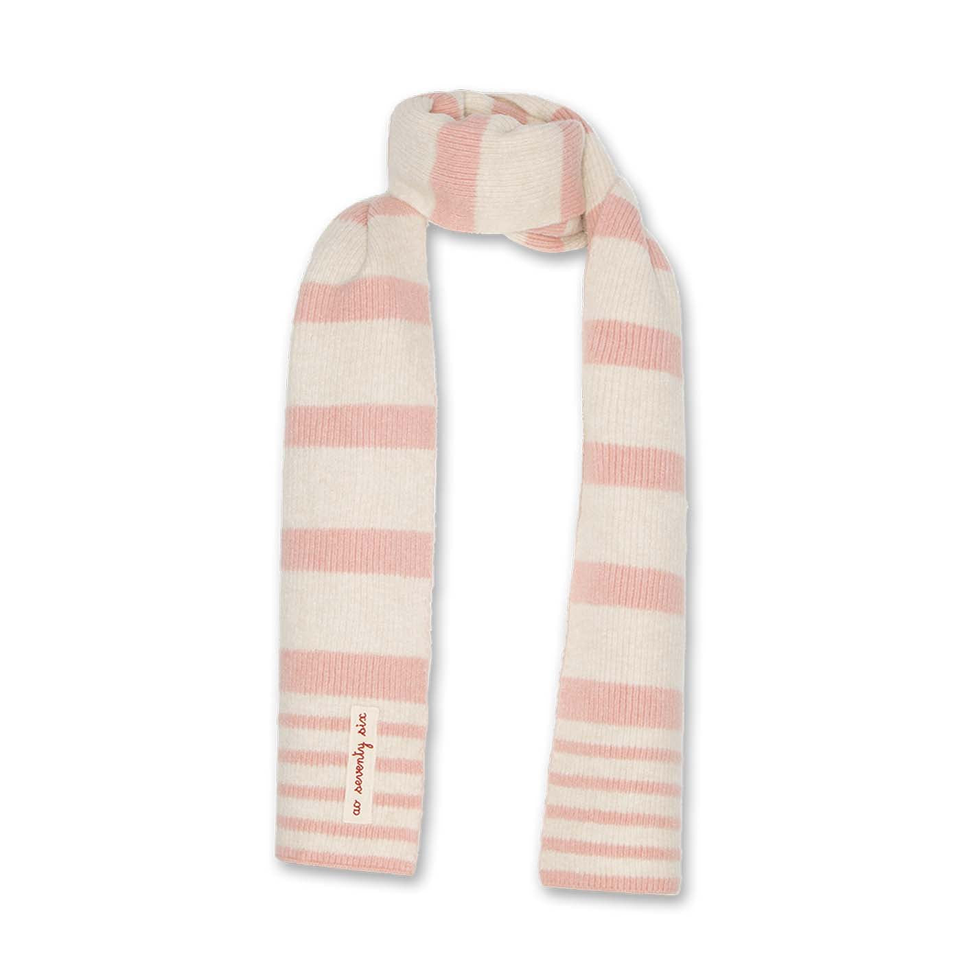Παιδικό Κασκόλ Pink Stripes
