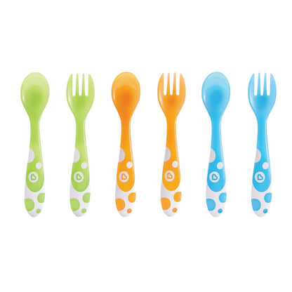 Σετ Κουτάλι και Πιρούνι Πολύχρωμα