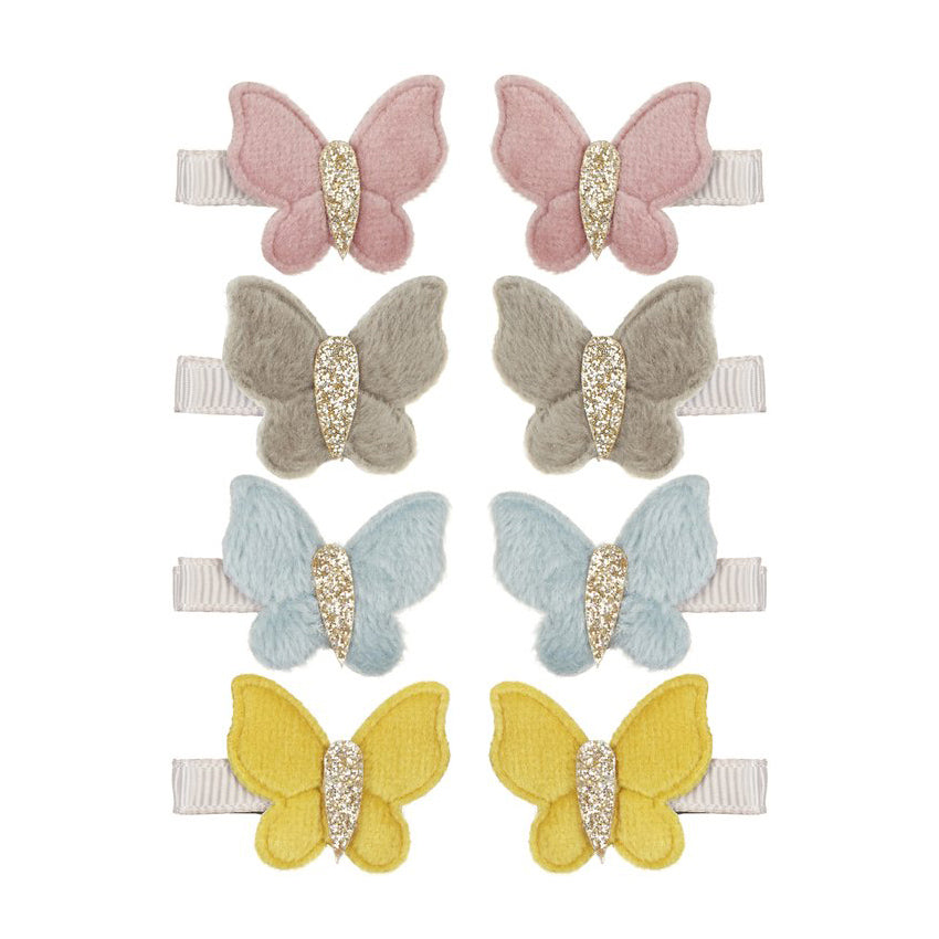 Σετ Παιδικά Κλιπ Μαλλιών Velvet Butterfly