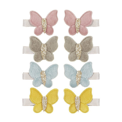 Σετ Παιδικά Κλιπ Μαλλιών Velvet Butterfly