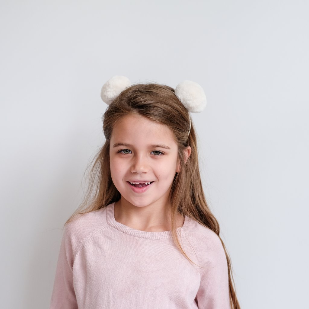 Παιδική Στέκα Μαλλιών Furry Bear Ears