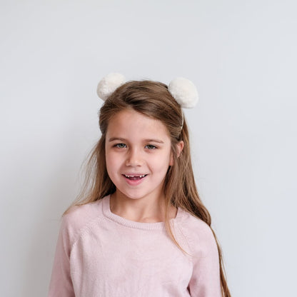 Παιδική Στέκα Μαλλιών Furry Bear Ears