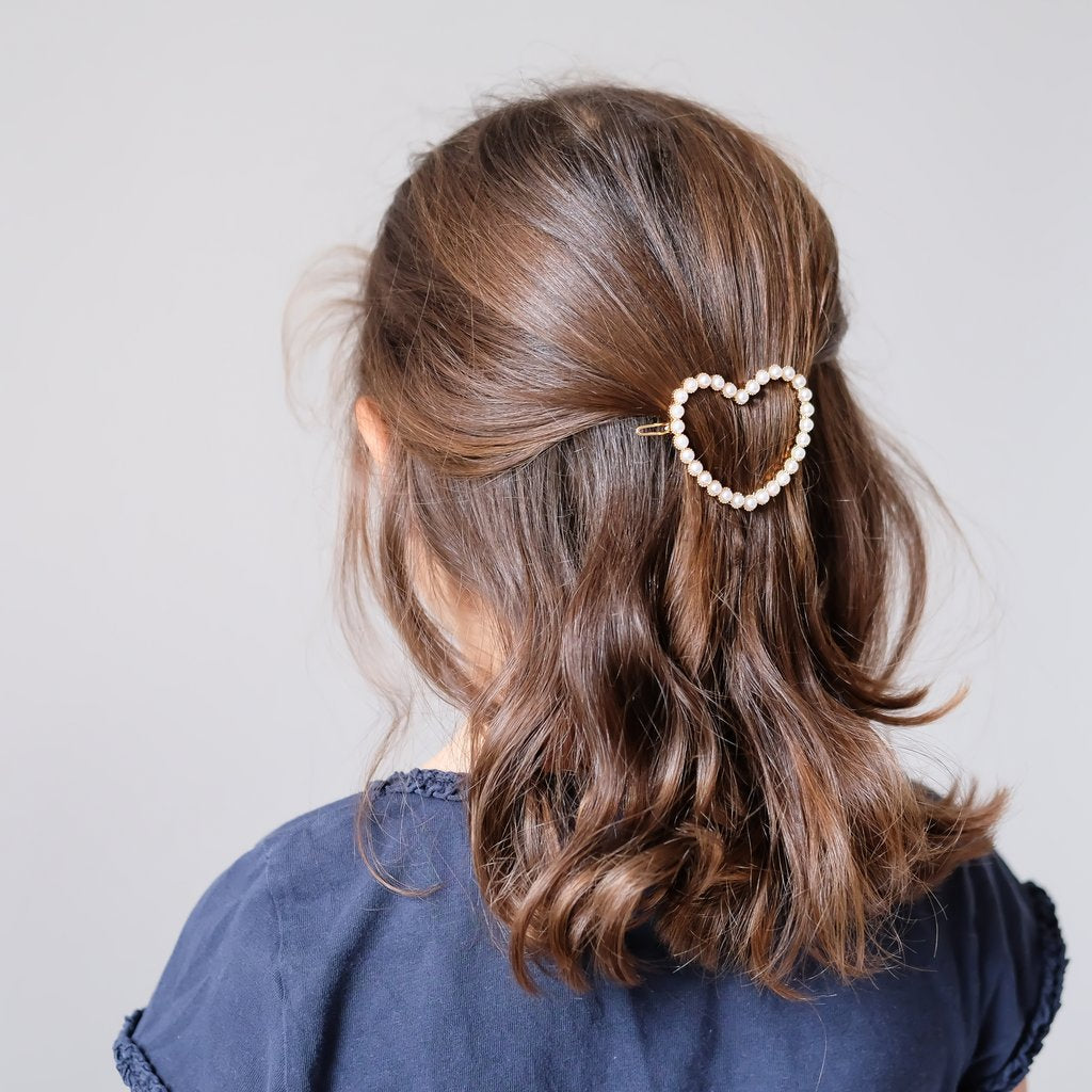 Παιδικό Κλιπ Μαλλιών Pearly Heart