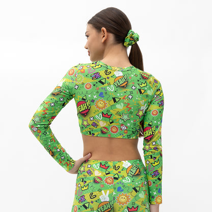 52B.VW-LSTOP-BOROLA # Παιδική Αθλητική Μακρυμάνικη Μπλούζα Borola