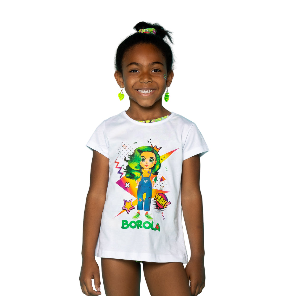 52B.VW-TSH-BOROLA # Παιδική Μπλούζα T-Shirt Borola