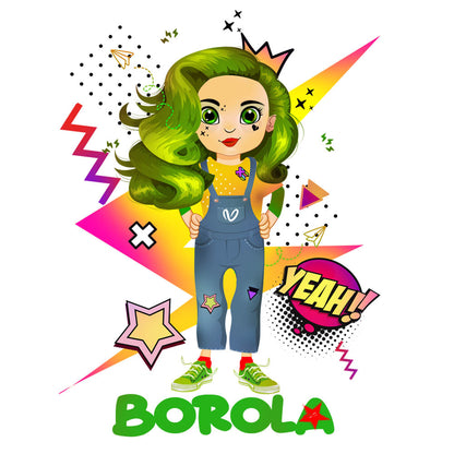 52B.VW-TSH-BOROLA # Παιδική Μπλούζα T-Shirt Borola