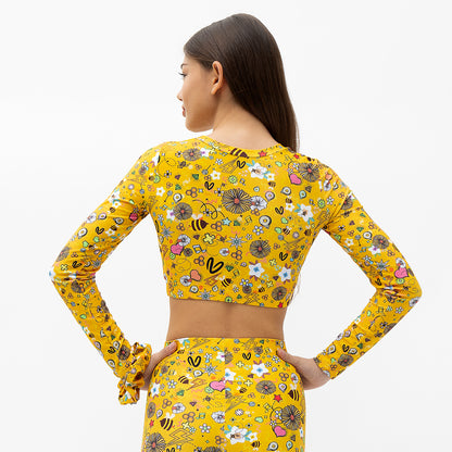 52B.VW-LSTOP-JOY # Παιδική Αθλητική Μακρυμάνικη Μπλούζα Joy