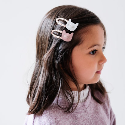 Παιδικά Κλιπς Μαλλιών Cute Cat
