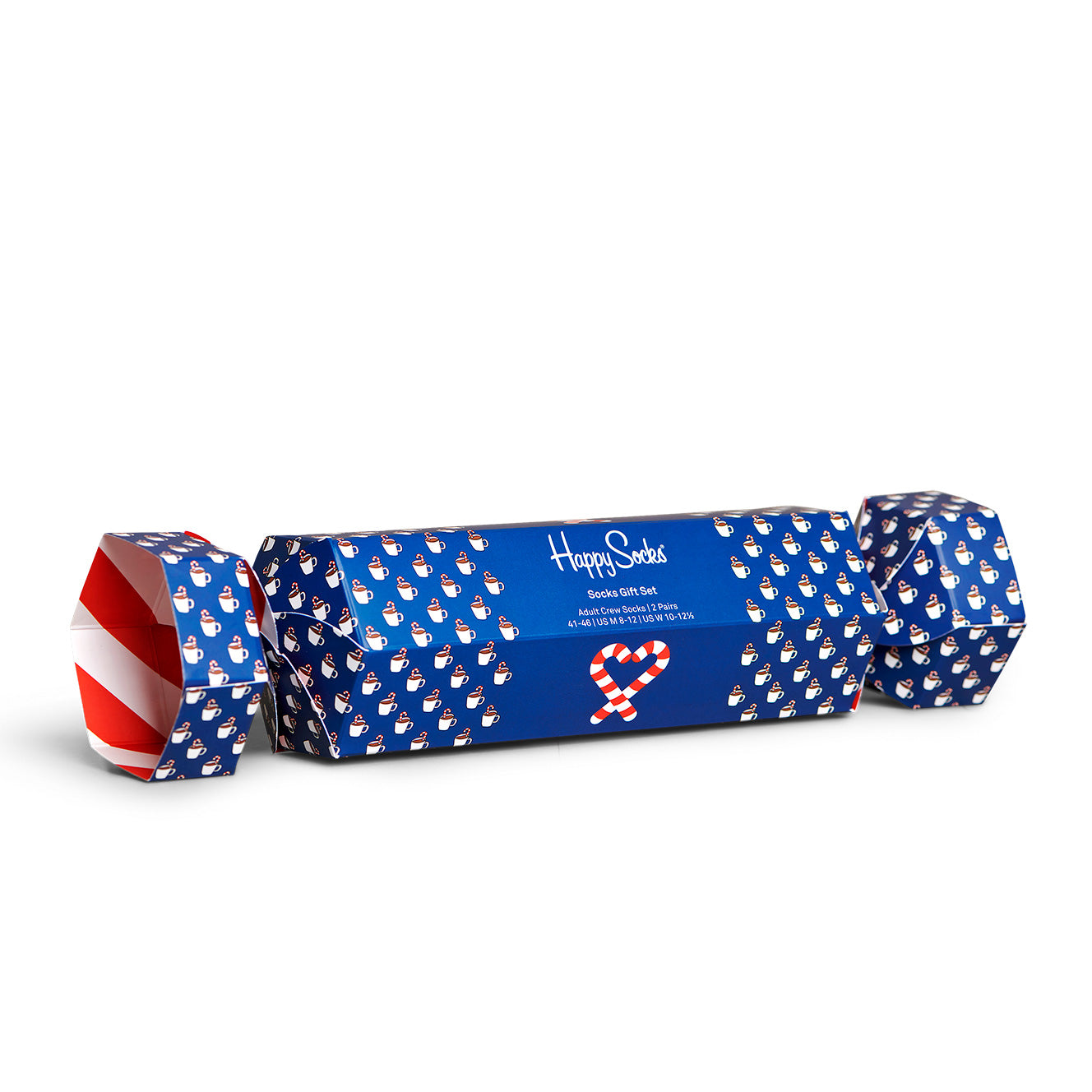 Σετ 2 Κάλτσες Ενηλίκων Candy Cane Gift Box