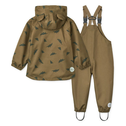 Παιδικό Αδιάβροχο Σετ Dakota Bats Khaki