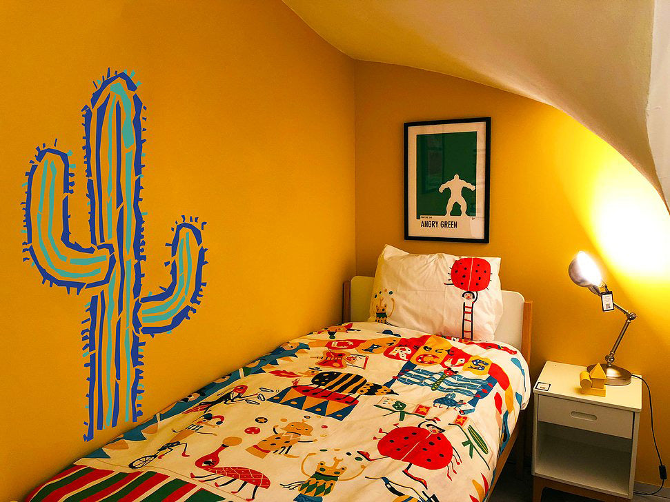 Αυτοκόλλητο Τοίχου Cactus