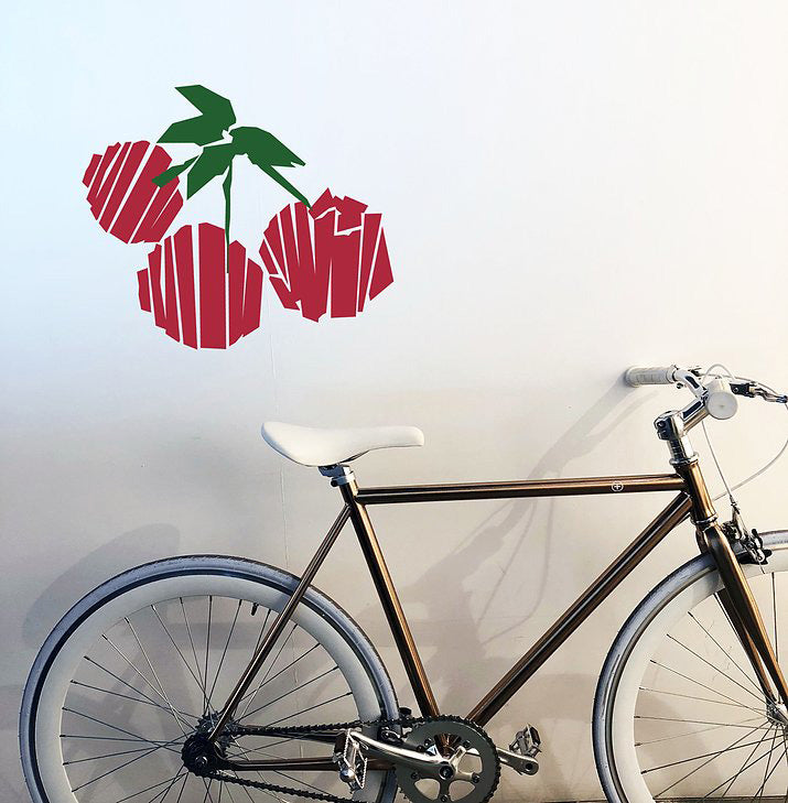 Αυτοκόλλητο Τοίχου Κεράσια