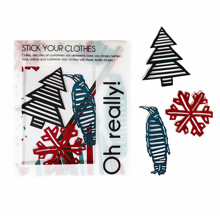 Αυτοκόλλητα Ρούχων Christmas
