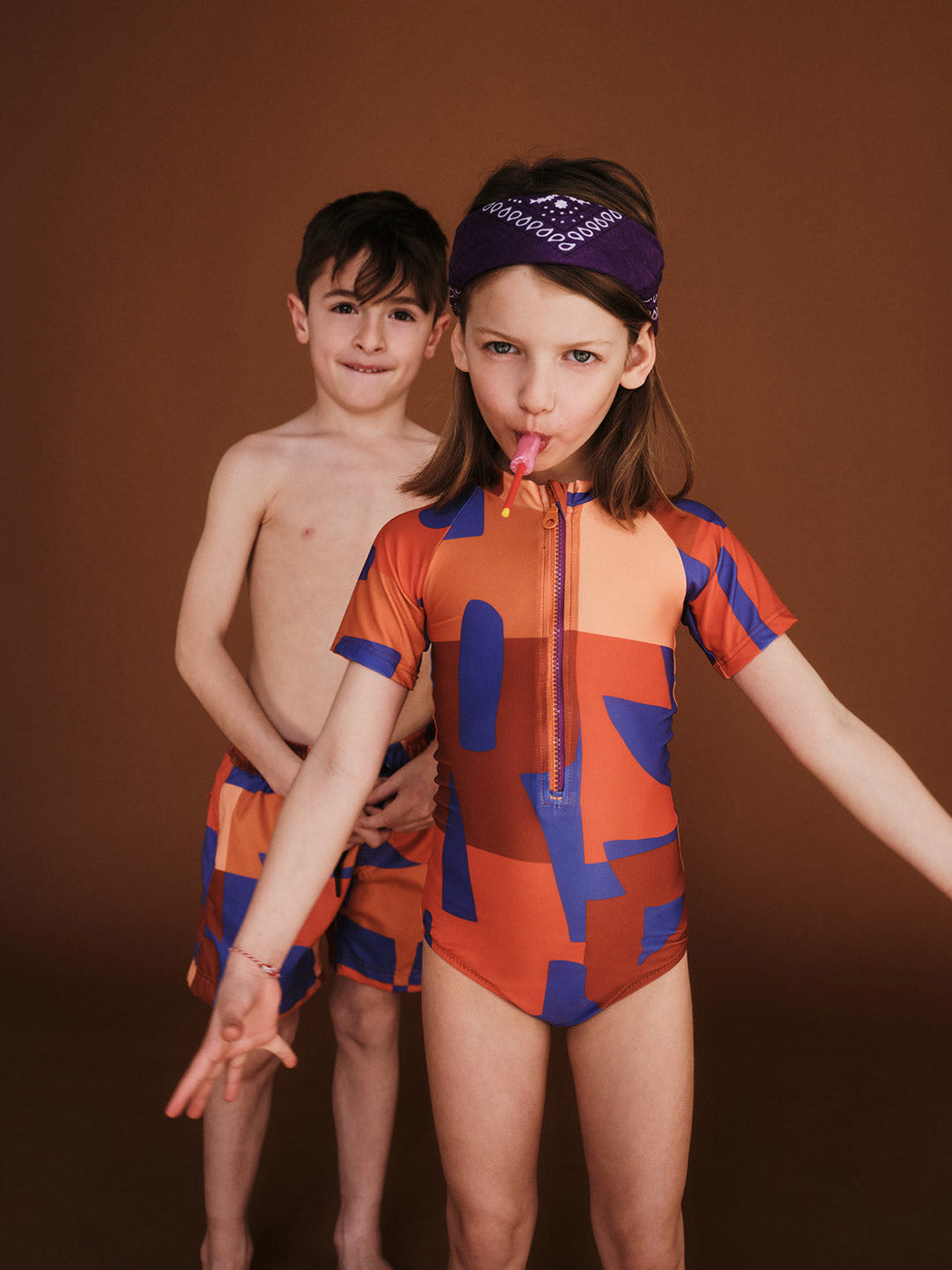 Παιδικό Κοντομάνικο Μαγιώ August