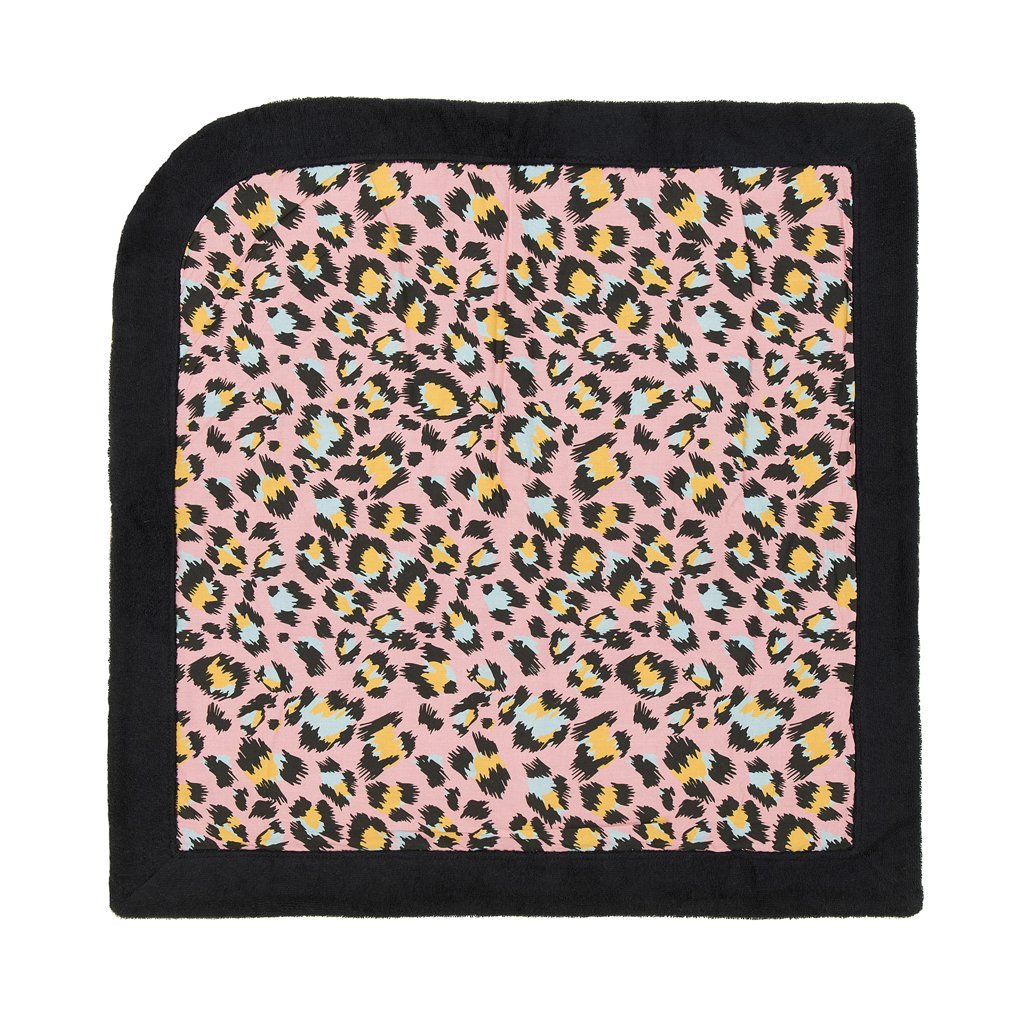 Μπουρνουζοπετσέτα Pink Leopard