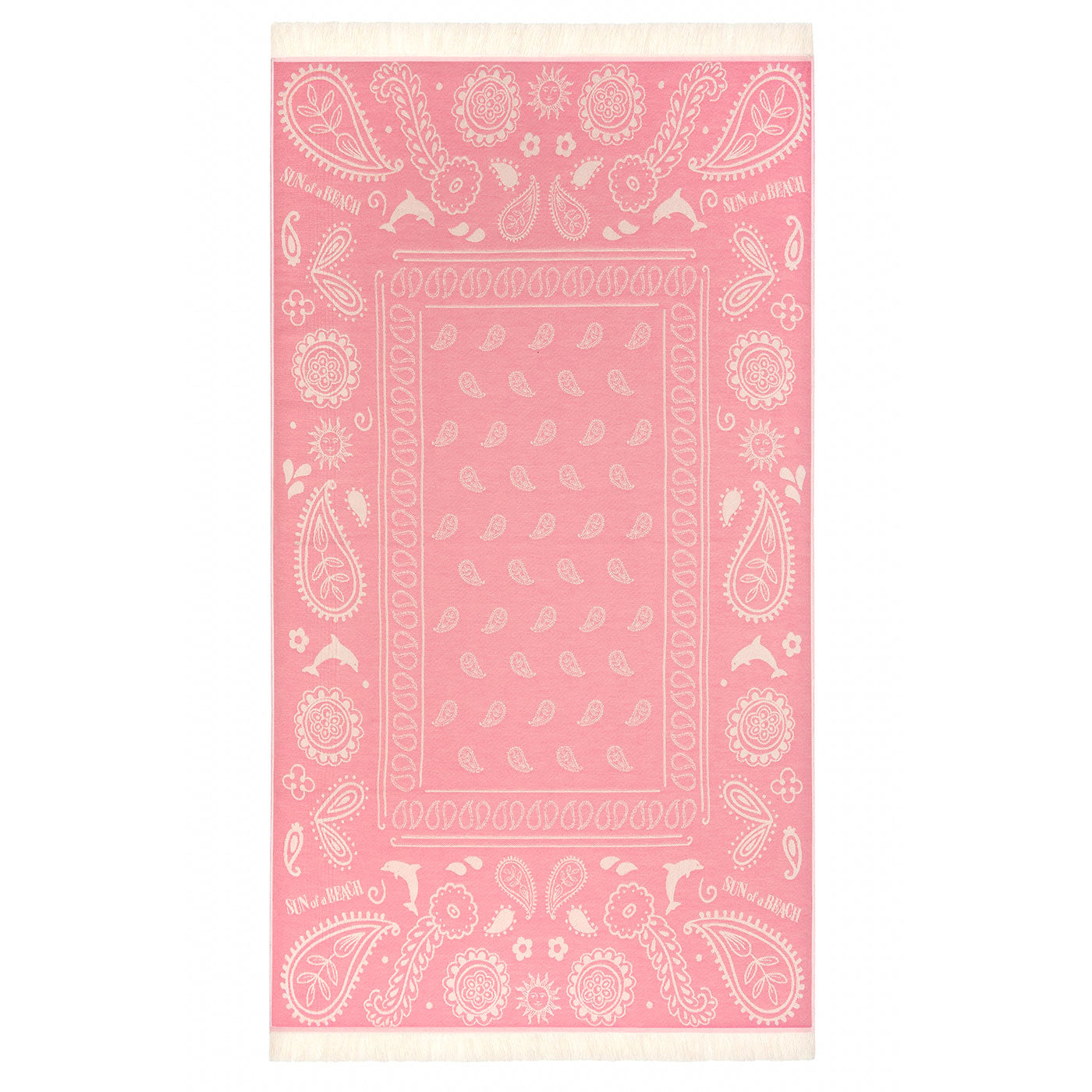 Πετσέτα Θαλάσσης Pareo Bandana Pink