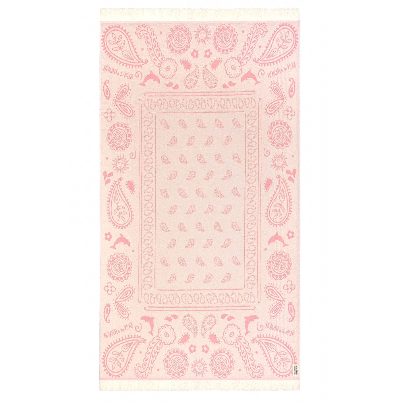 Πετσέτα Θαλάσσης Pareo Bandana Pink