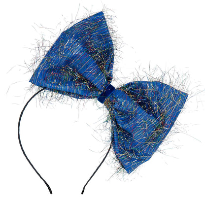 Παιδική Στέκα Μαλλιών Big Bow Blue