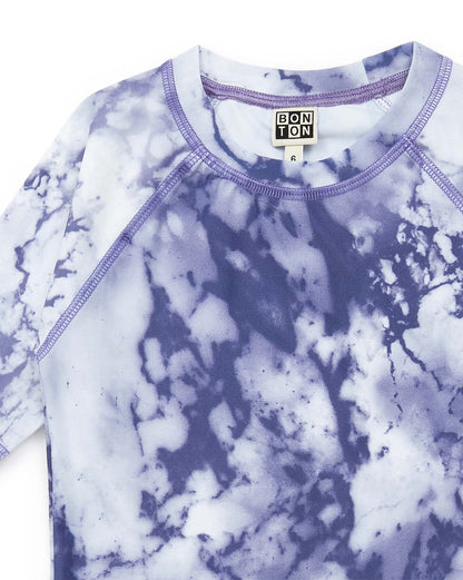 Παιδική Μπλούζα για την Θάλασσα Tie Dye Μπλε