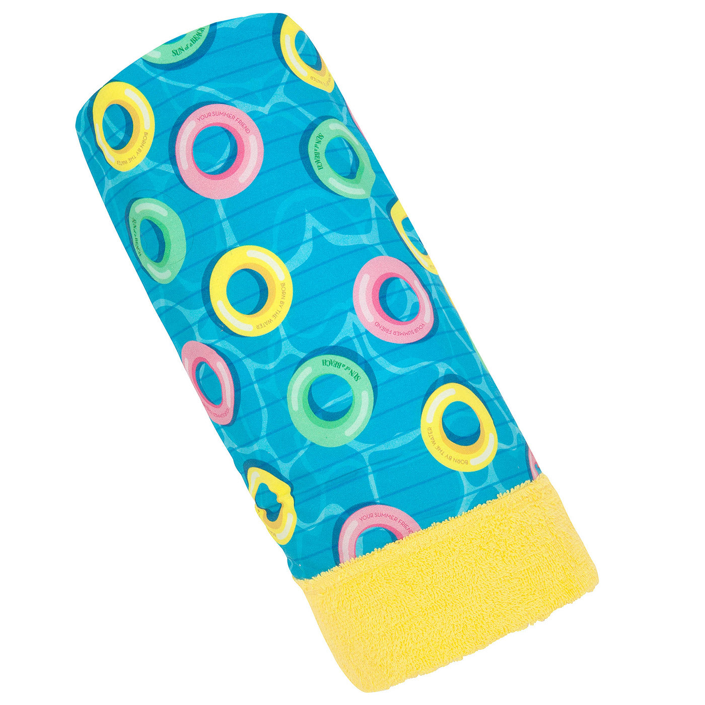 Μπουρνουζοπετσέτα Splash Yellow