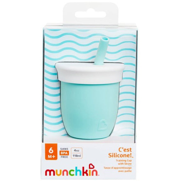 Κύπελλο Σιλικόνης με Καλαμάκι C’est Silicone! Mint