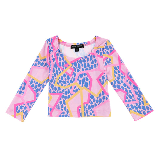 52B.ΤΤ261-198 # Παιδικό Crop Top Color Carnival