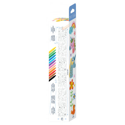 Ρολό Ζωγραφικής & Κηρομπογιές - Fantasy Unicorn