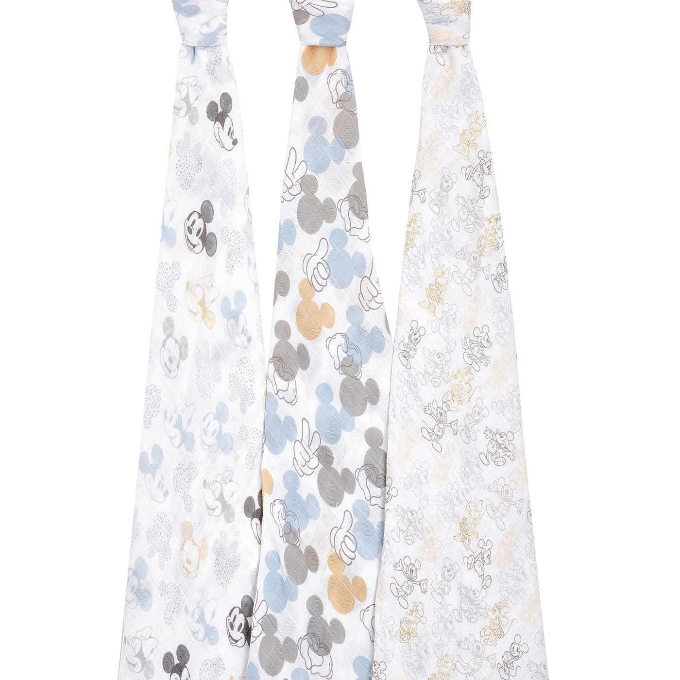 Σετ Μουσελίνες Πολλών Χρήσεων Mickey & Minnie