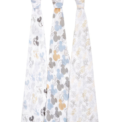 Σετ Μουσελίνες Πολλών Χρήσεων Mickey & Minnie