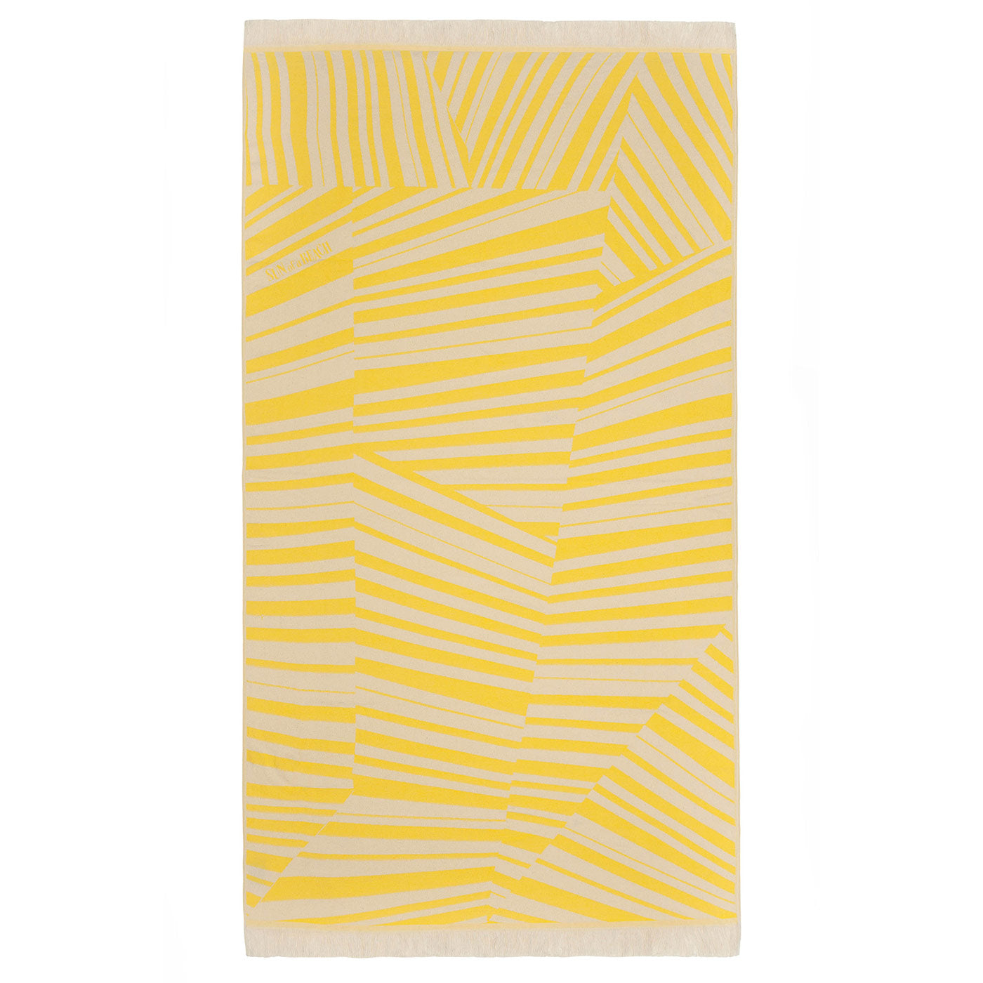 Πετσέτα Θαλάσσης Pareo Cycladic Tiles Yellow