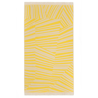 Πετσέτα Θαλάσσης Pareo Cycladic Tiles Yellow