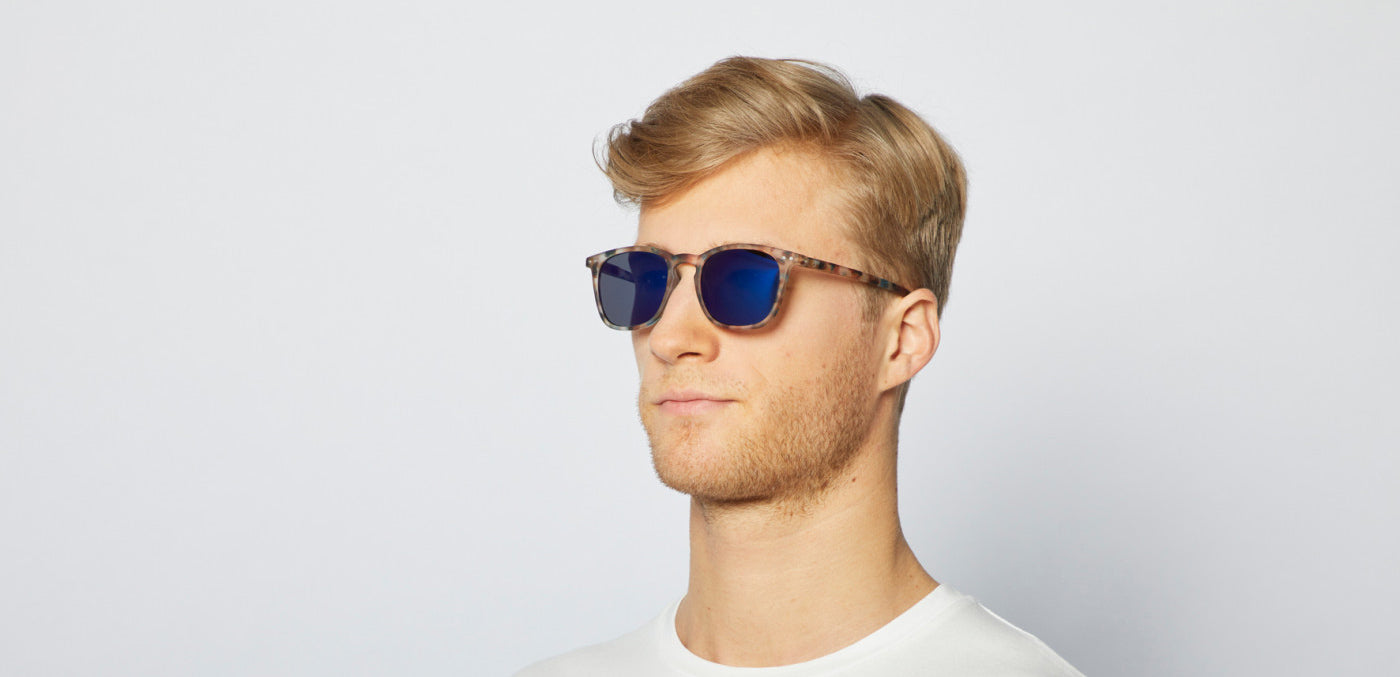 Γυαλιά Ηλίου Ενηλίκων Blue Tortoise Mirror #E