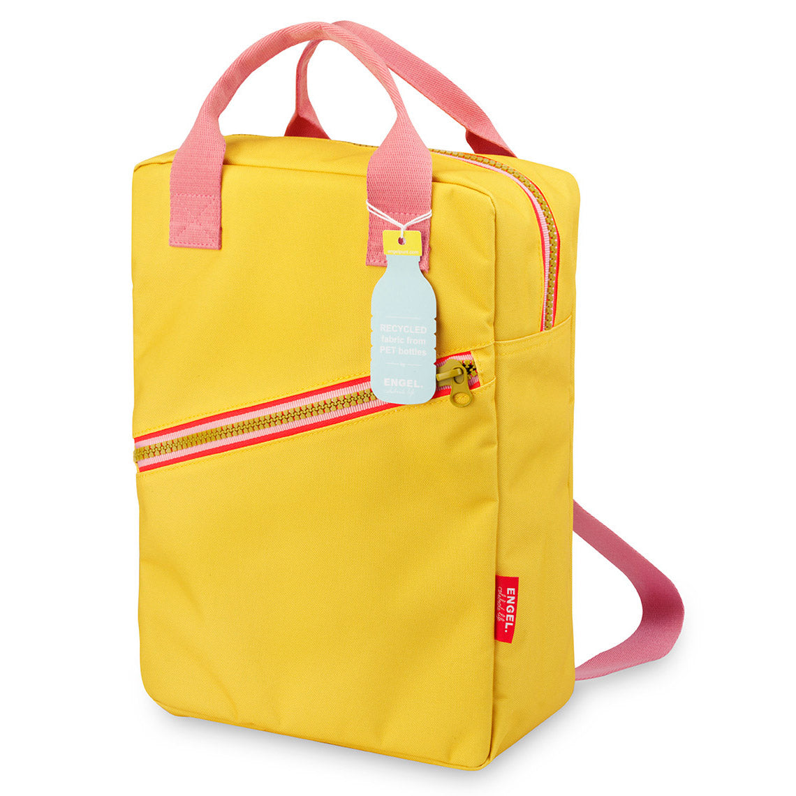 Σακίδιο Πλάτης Μεγάλο Zipper Yellow