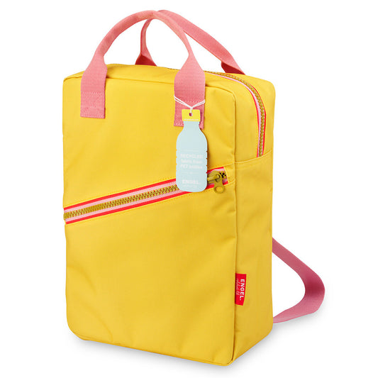 Σακίδιο Πλάτης Μεγάλο Zipper Yellow